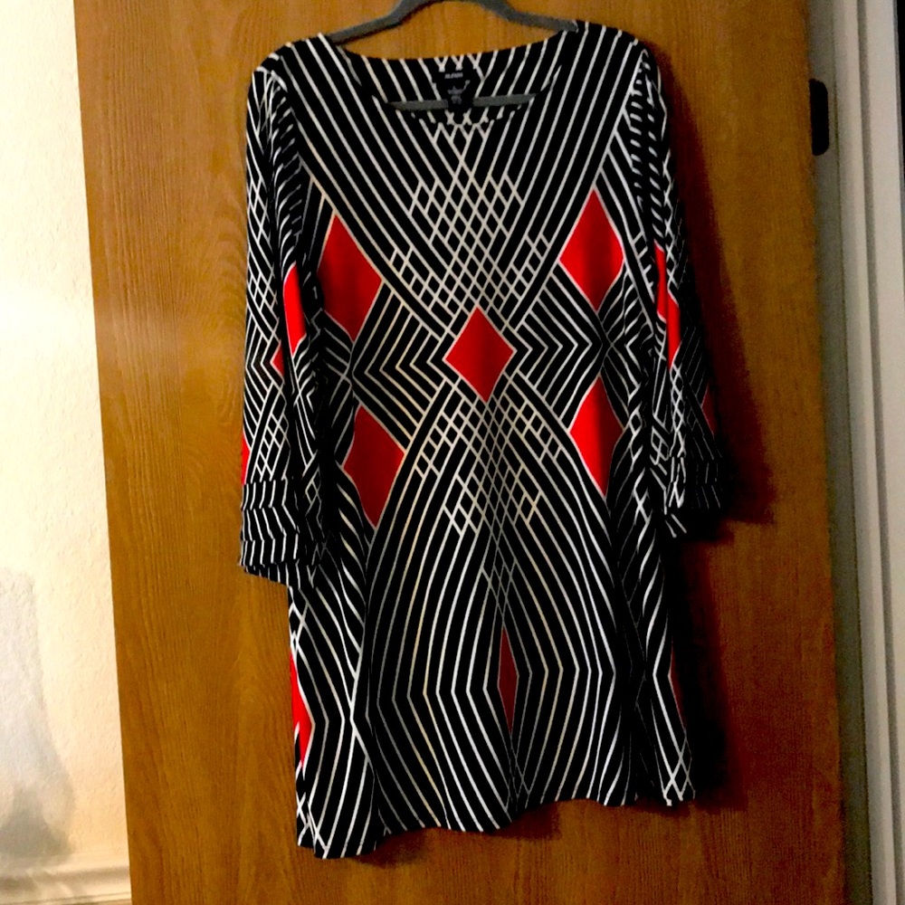 Alfani Women's Tunic/Dress Sz L Stunning on!
